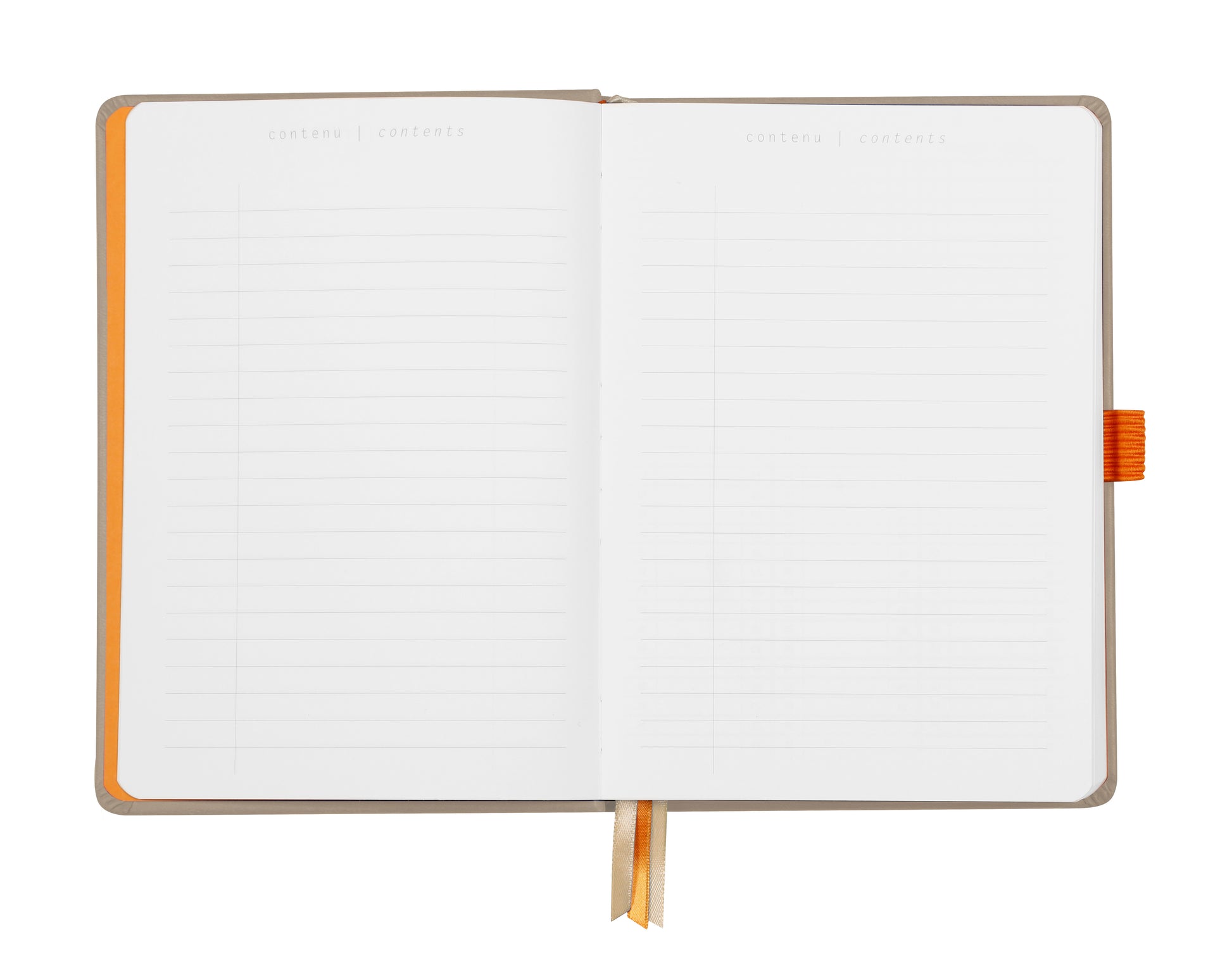 RHODIA Goalbook Notizbuch A5 118574C Hardcover beige 240 S.