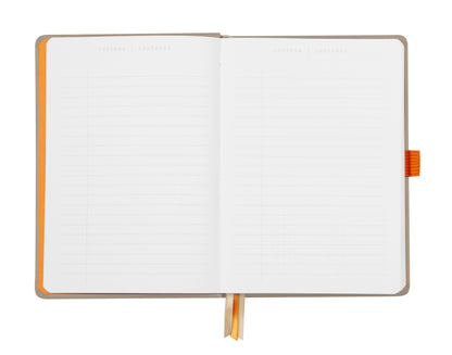 RHODIA Goalbook Notizbuch A5 118574C Hardcover beige 240 S.