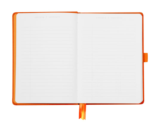 RHODIA Goalbook Notizbuch A5 118583C Hardcover mandarine 240 S.