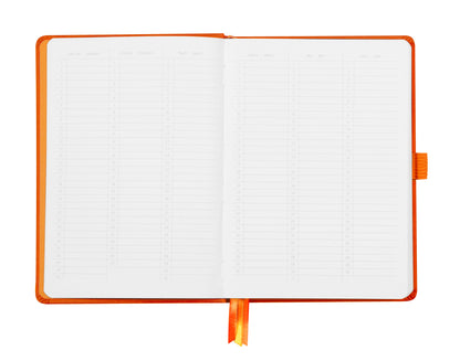 RHODIA Goalbook Notizbuch A5 118583C Hardcover mandarine 240 S.