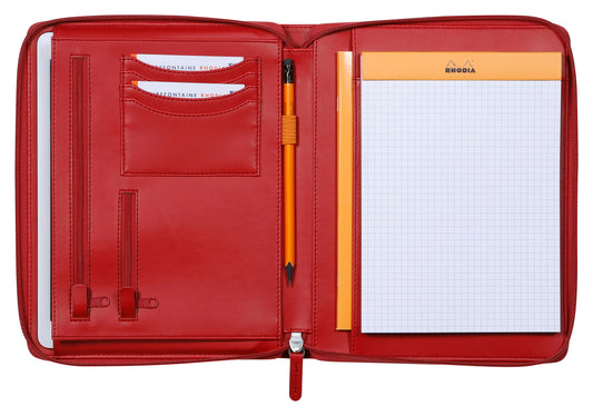 RHODIA Konferenzmappe A5 168106C rot