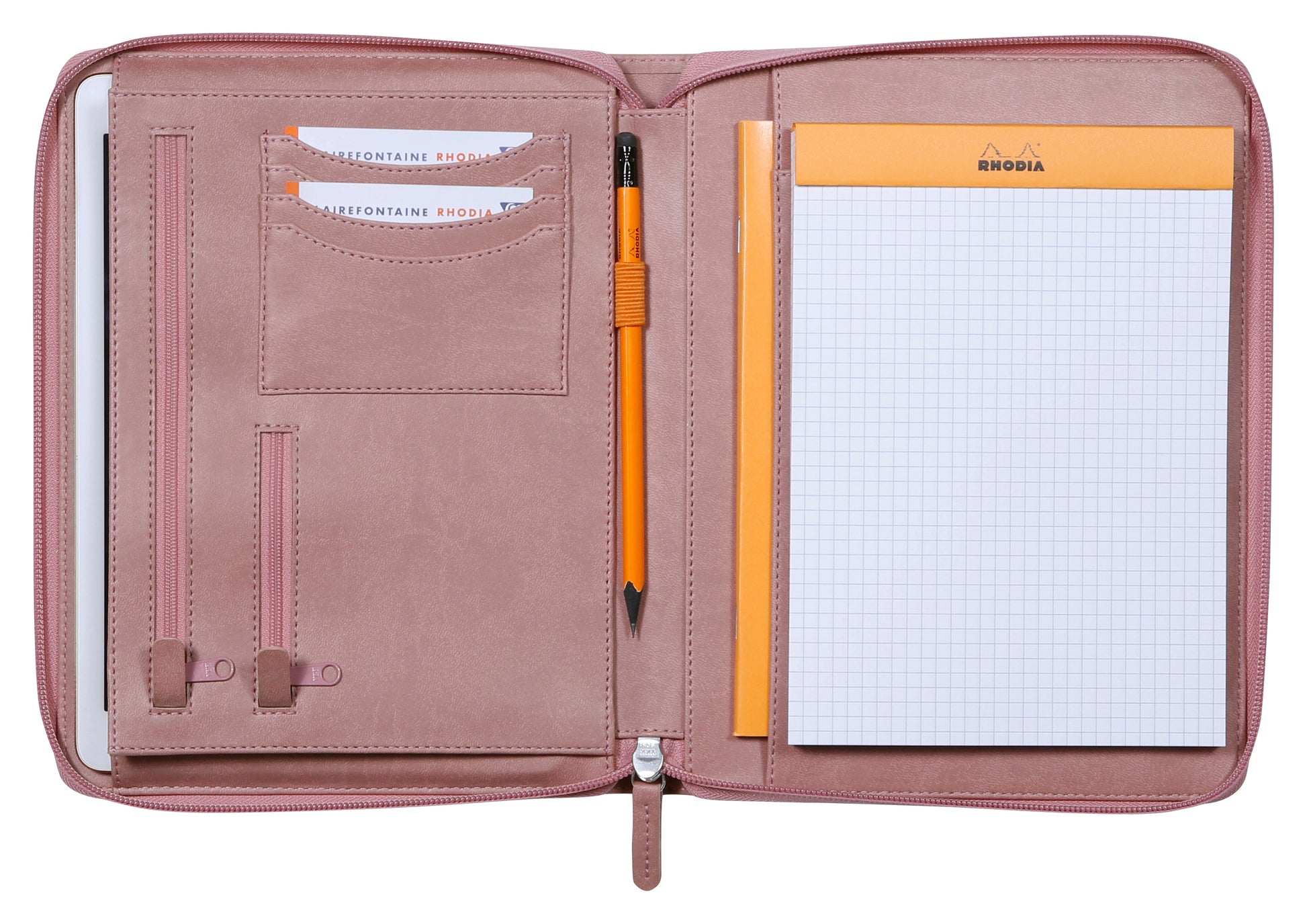 RHODIA Konferenzmappe A5 168108C rosa