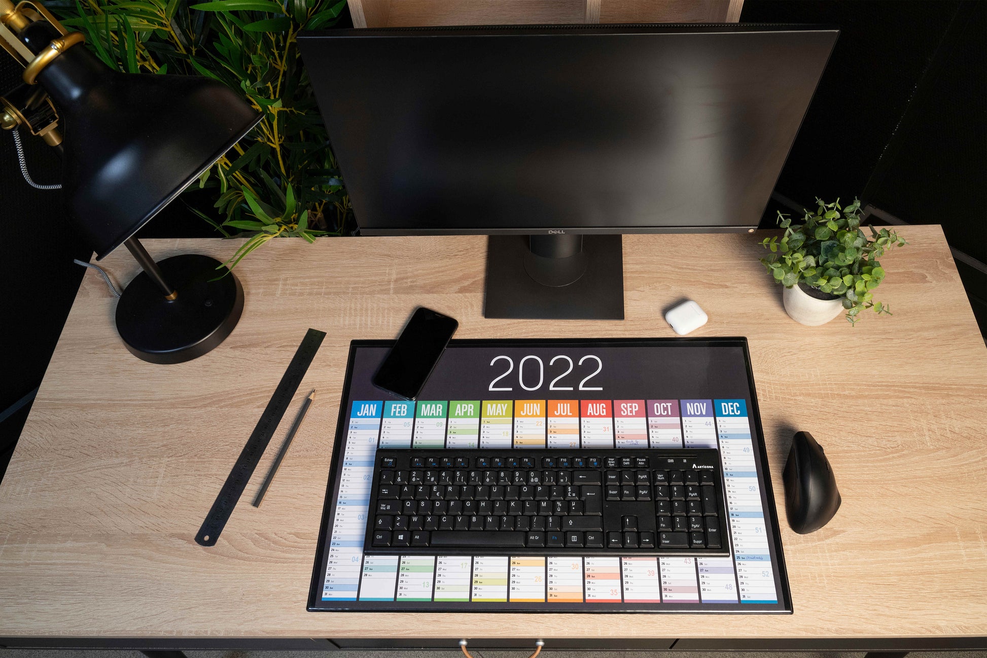 RHODIA Schreibunterlage 37.5x57.5cm 29781E KreaCover schwarz