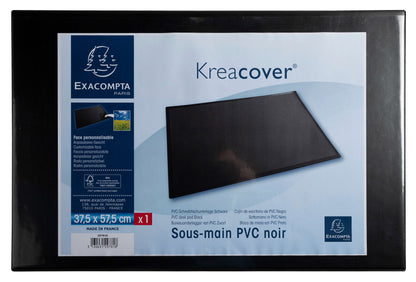 RHODIA Schreibunterlage 37.5x57.5cm 29781E KreaCover schwarz