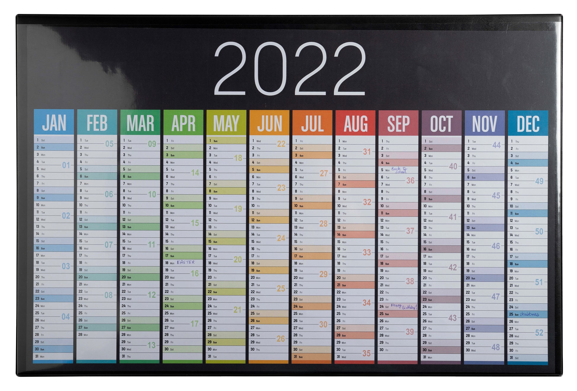 RHODIA Schreibunterlage 37.5x57.5cm 29781E KreaCover schwarz