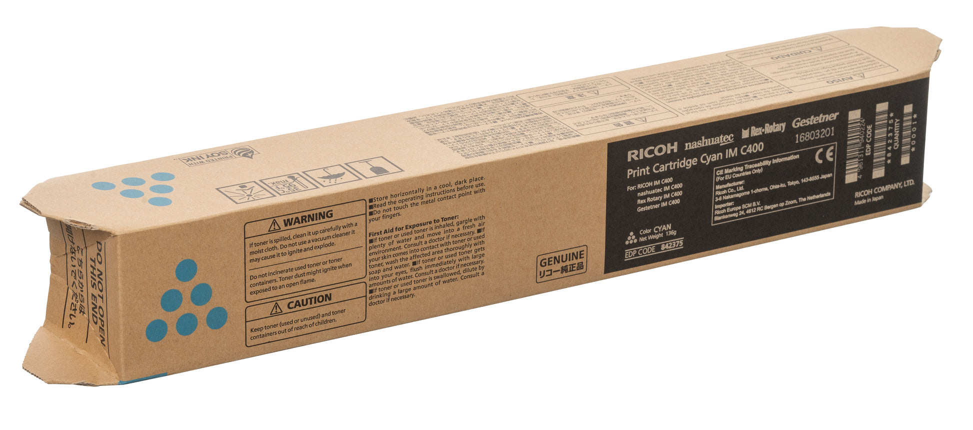 RICOH Toner cyan 842602 IM C300/F 6000 Seiten