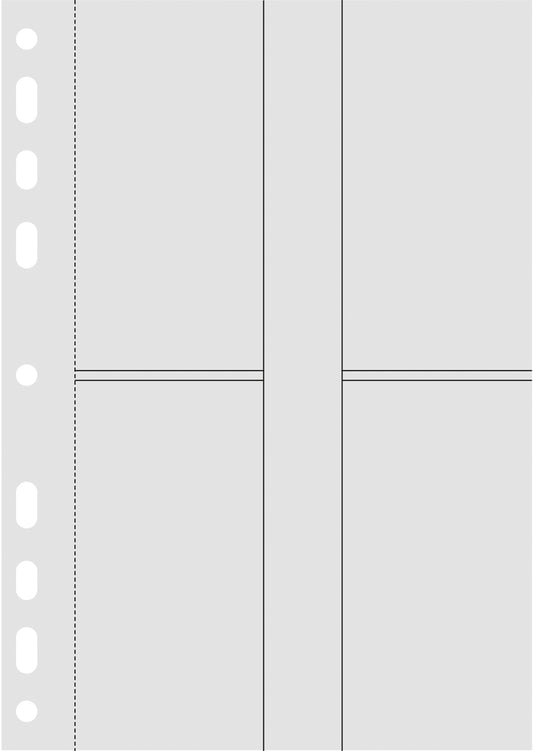 RIDOIDE Timing 1 Visitenkartentasche 7065702.25 6 Stück 15.9x21cm