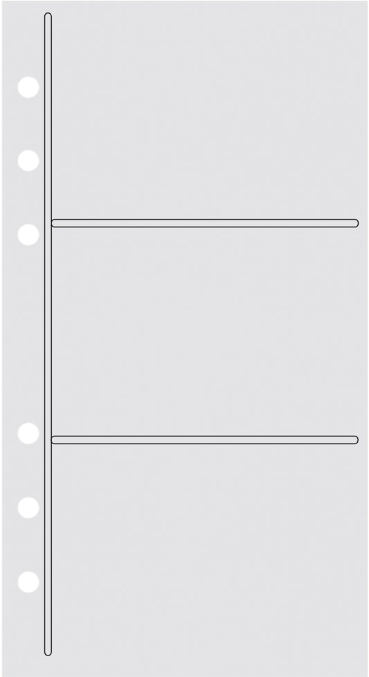 RIDOIDE Timing 2 Visitenkartentasche 7066702.25 6 Stück 10.9x17.3cm