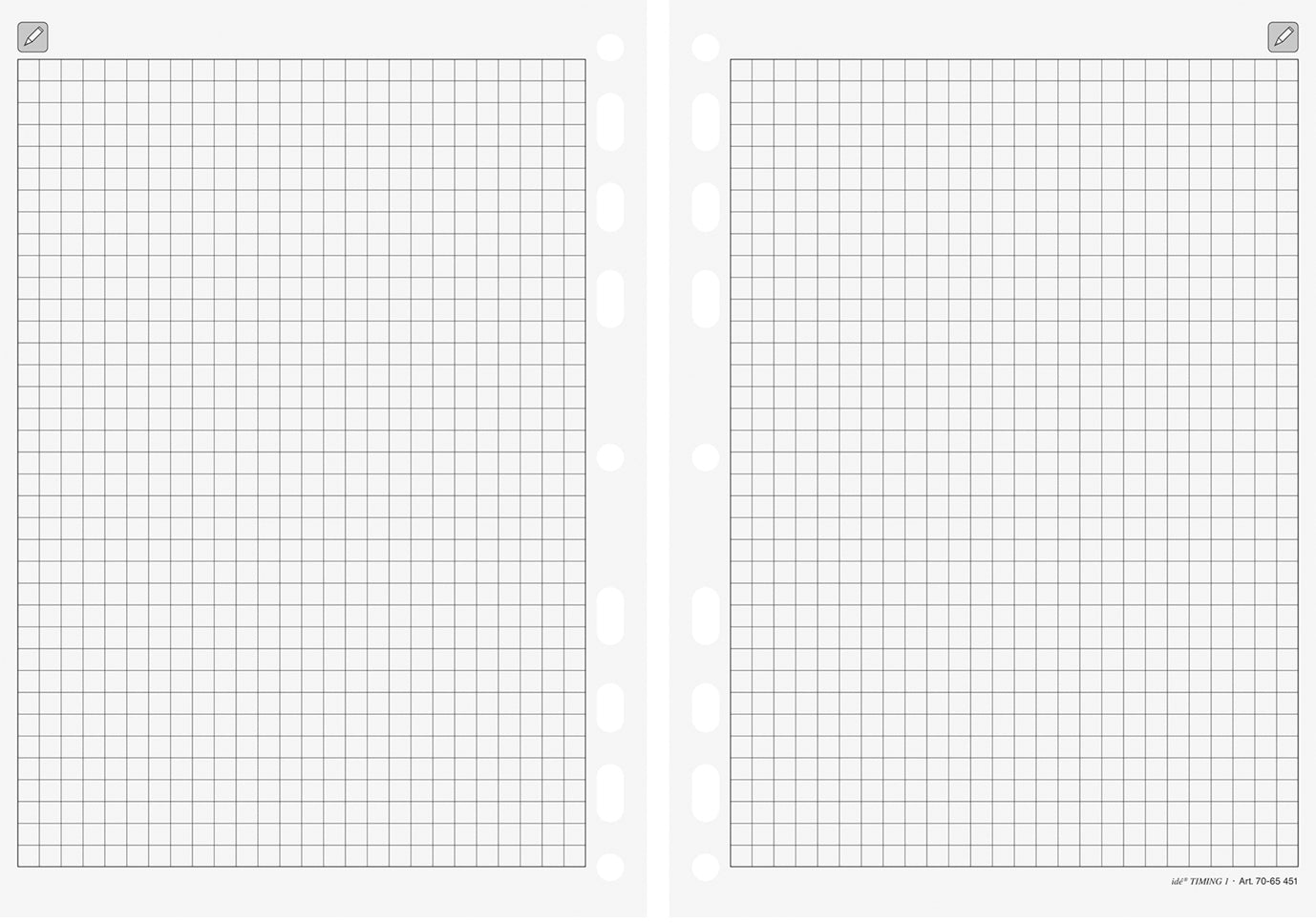 RIDOIDE Timing 3 Notizen kariert 7067451.25 32 Blatt 7.6x12.7cm