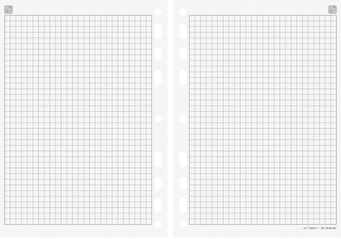 RIDOIDE Timing 3 Notizen kariert 7067451.25 32 Blatt 7.6x12.7cm