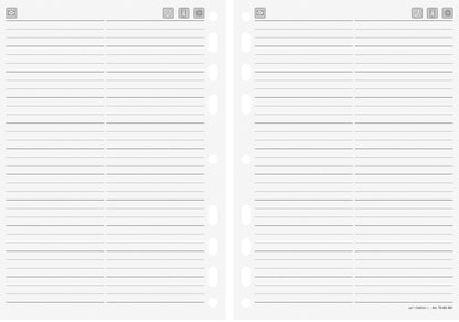 RIDOIDE Timing 3 Adressregister 7067461.25 32 Blatt 7.6x12.7cm