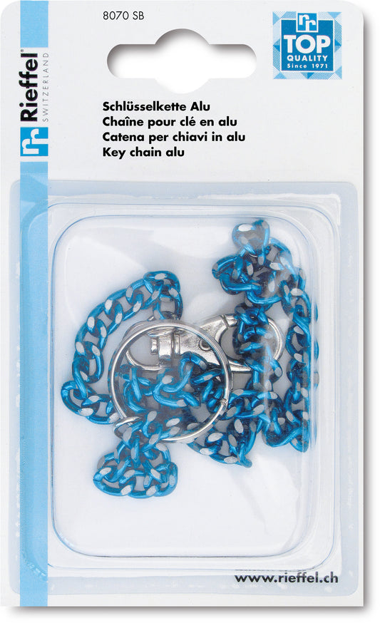 RIEFFEL SWITZERLAND Schlüssel-Ketten 8070 SB assortiert 47cm