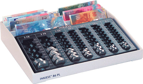 RIEFFEL SWITZERLAND Grundkasse inkl. Einsatz 86 PL-CH-7 für CHF 350x300x75mm