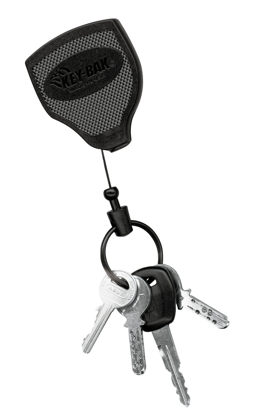 RIEFFEL SWITZERLAND Schluesselanh. 360° KB 484 BLACK Kb 484, Auszugsschnur 120Cm