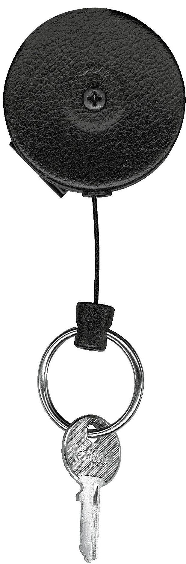 RIEFFEL SWITZERLAND Schluesselanh. 360° KB 484 BLACK Kb 484, Auszugsschnur 120Cm