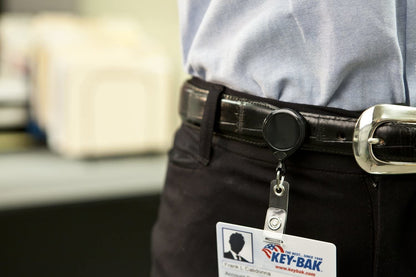 RIEFFEL SWITZERLAND KEY-BAK Badgehalter KB MBID BLAC schwarz