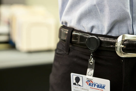 RIEFFEL SWITZERLAND KEY-BAK Badgehalter KB MBID BLAC schwarz