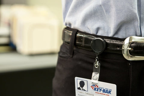 RIEFFEL SWITZERLAND KEY-BAK Badgehalter KB MBID BLAC schwarz