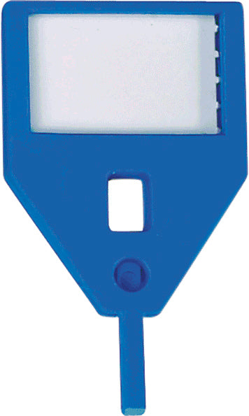 RIEFFEL SWITZERLAND Schlüssel-Anhänger KyStor KR-A BLAU / 10 N blau