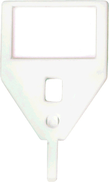 RIEFFEL SWITZERLAND Schlüssel-Anhänger KyStor KR-A WEISS / 10 N weiss