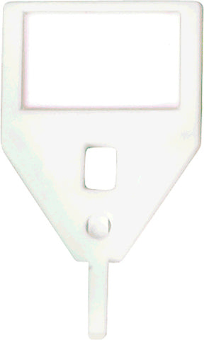 RIEFFEL SWITZERLAND Schlüssel-Anhänger KyStor KR-A WEISS / 10 N weiss