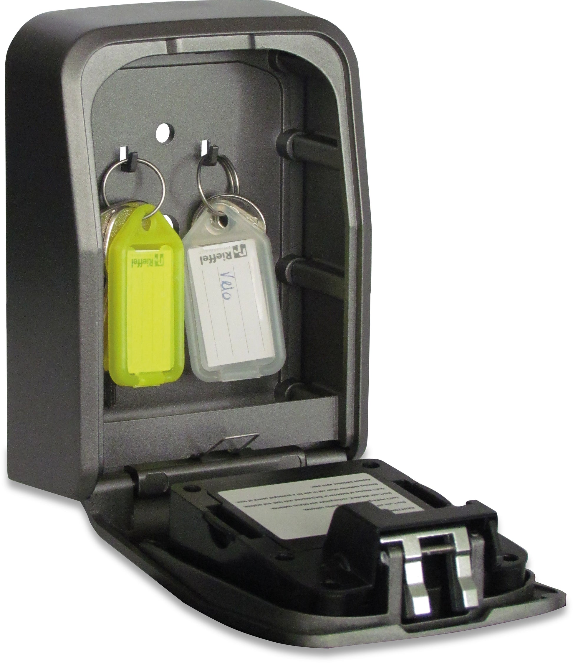 RIEFFEL SWITZERLAND Schlüsseldepot 10.5x14.5x55cm KSB-ELO XL mit Elektronikschloss, grau
