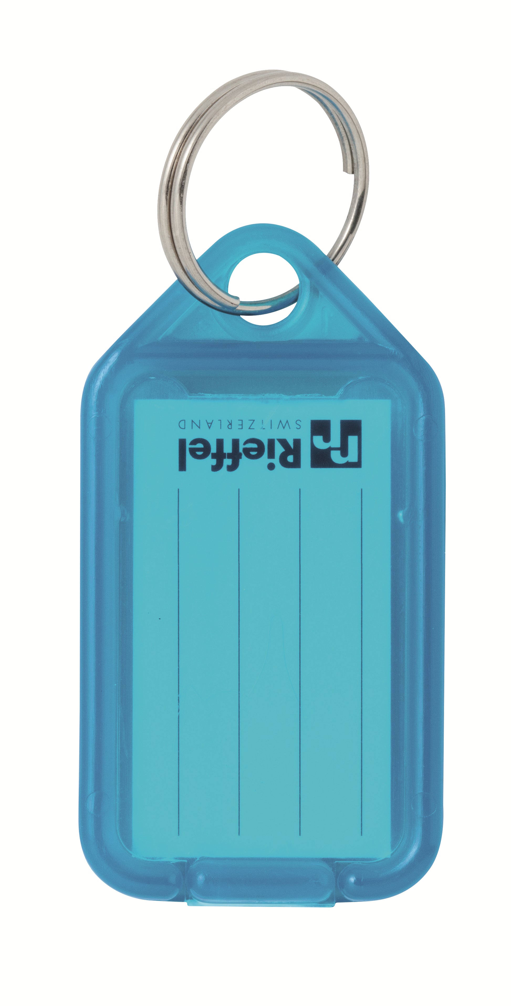 RIEFFEL SWITZERLAND Schlüsseletiketten 38x22mm KT 1000 BLAU blau 100 Stück