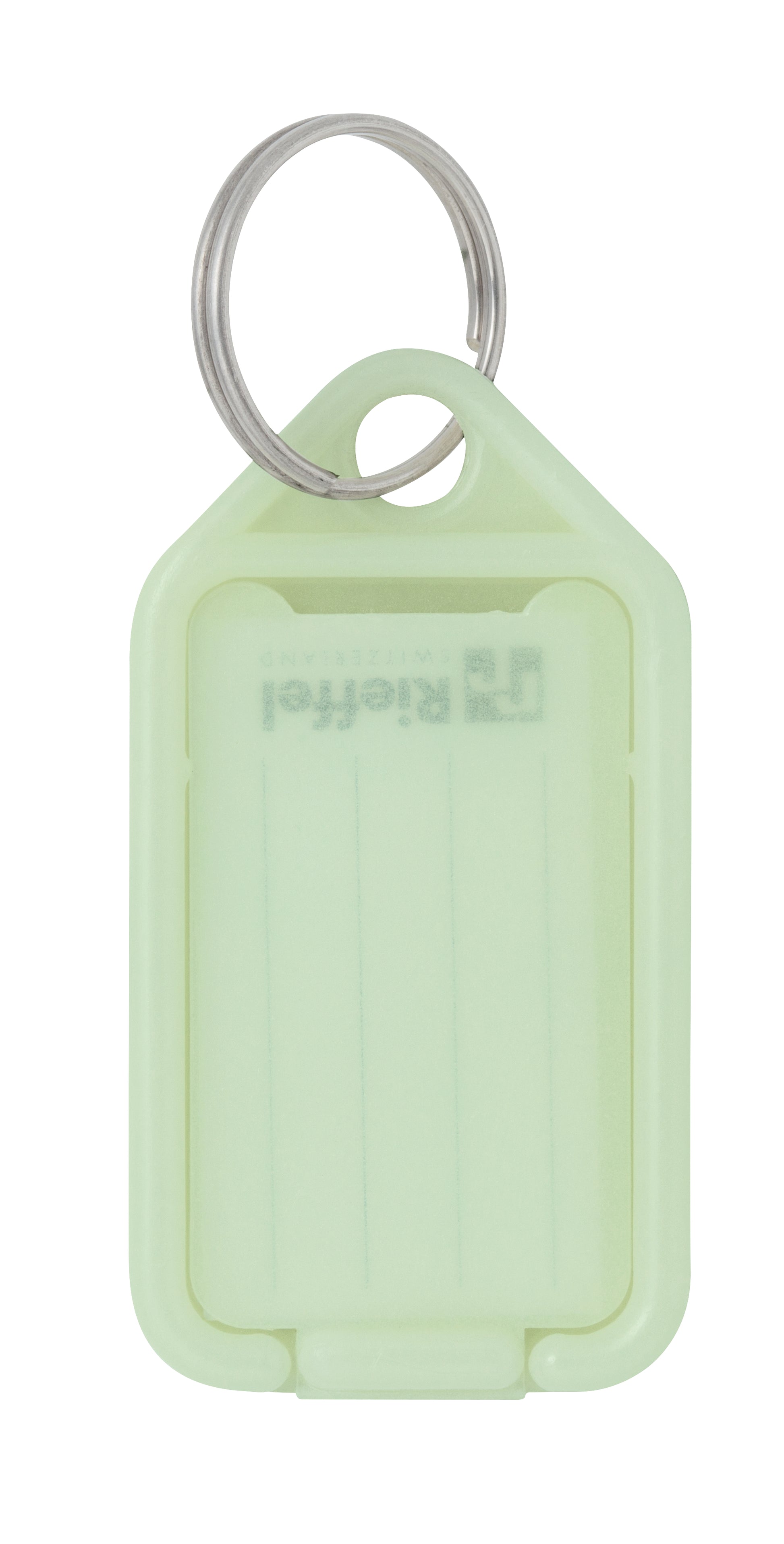 RIEFFEL SWITZERLAND Schlüsseletiketten 38x22mm KT 1000 GLOW DARK glow dark 100 Stück
