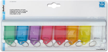 RIEFFEL SWITZERLAND Schlüsselleiste KT 1000 RTL/8 38x22mm 8 Stück