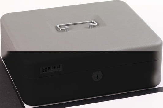 RIEFFEL SWITZERLAND Geldkassette MONETA-BASIC-EURO 30x24,2x10,6cm EURO