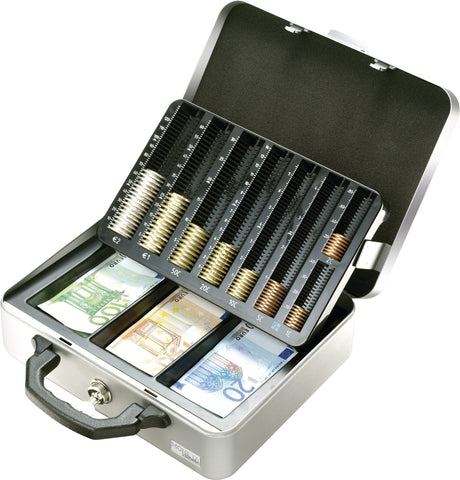 RIEFFEL SWITZERLAND Geldkassette Moneta DeLuxe MONETA-DELUXE-EURO 30x24,2x10,2cm EURO