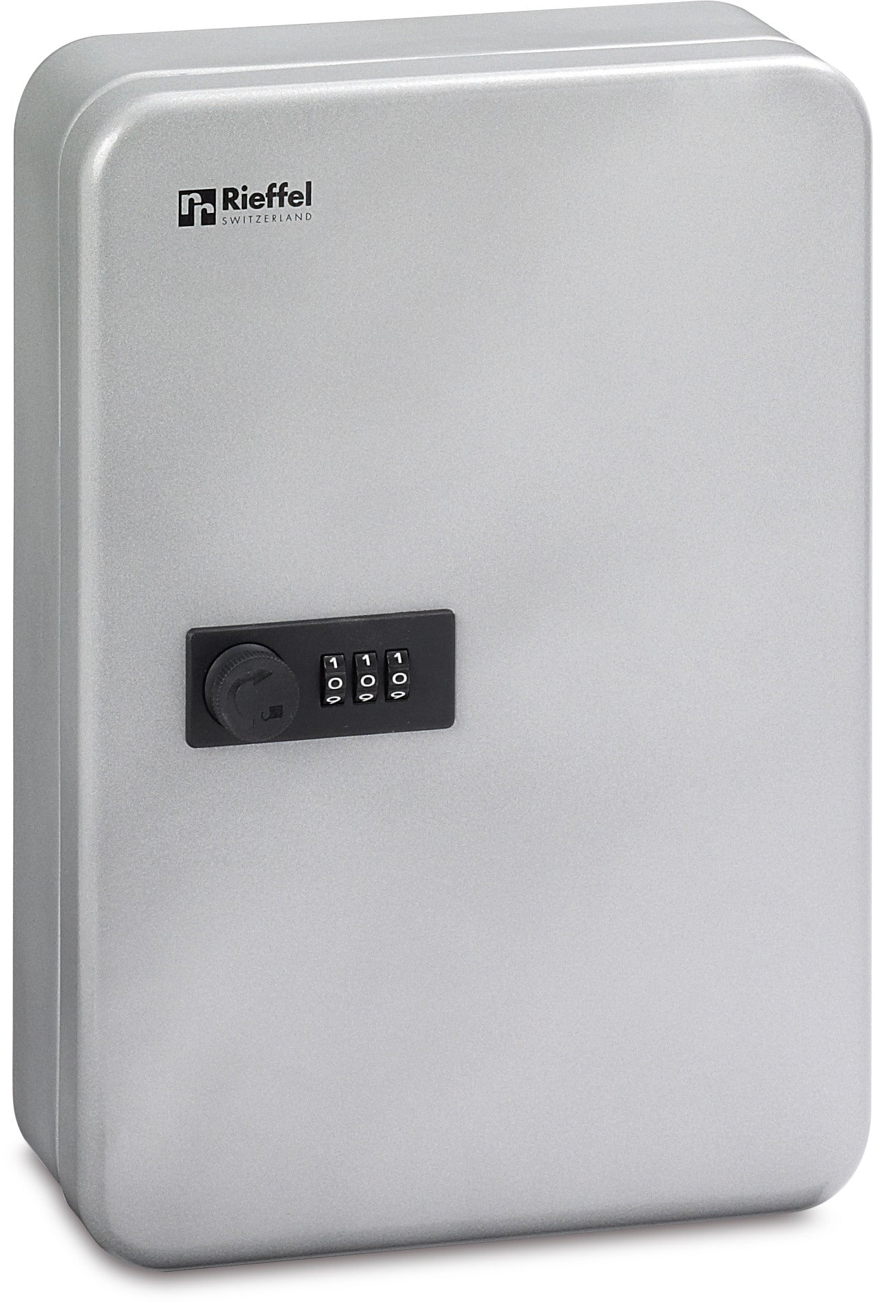RIEFFEL SWITZERLAND Schlüsselkasten VT silber VT-SK 46 Z SILBER 30×24×8cm 46 Haken