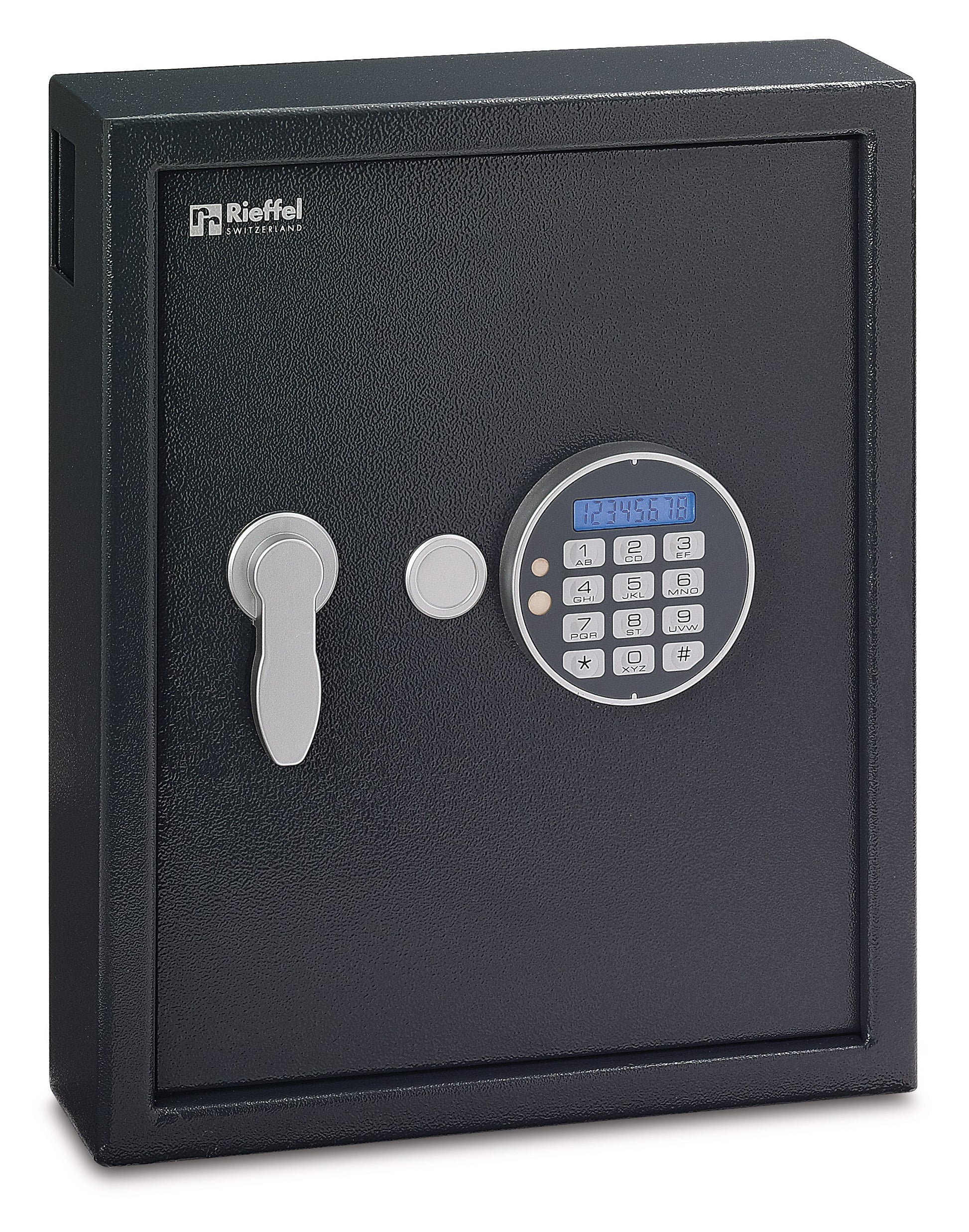 RIEFFEL SWITZERLAND Schlüsselkasten VT-SE grau VT-ST 35 SE 36,5x30x10cm 35 Haken