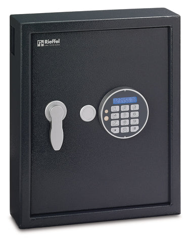 RIEFFEL SWITZERLAND Schlüsselkasten VT-SE grau VT-ST 35 SE 36,5x30x10cm 35 Haken