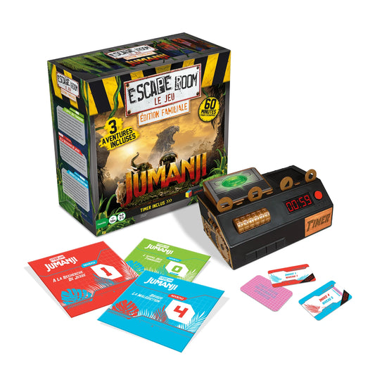 ESCAPE ROOM COFFRET JUMANJI - EDITION FAMILLE (FR)