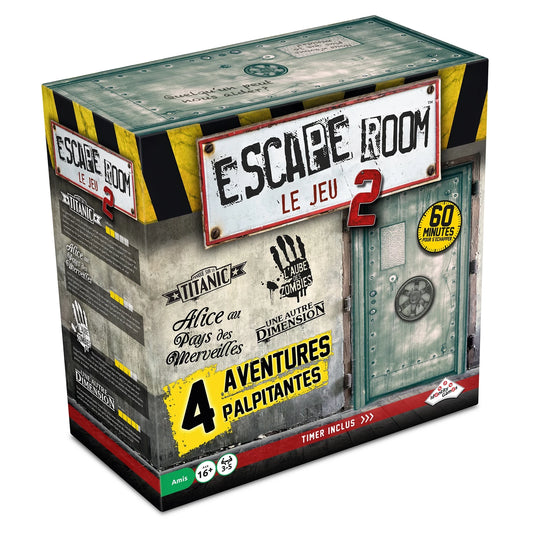 ESCAPE ROOM COFFRET 4 JEUX N°2 (FR)