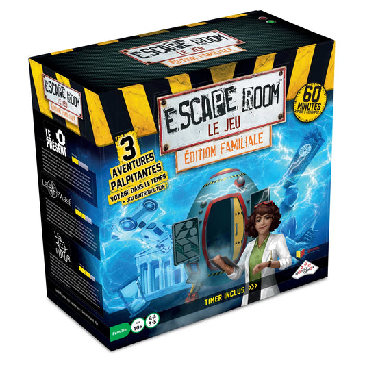 ESCAPE ROOM COFFRET VOYAGE DANS LE TEMPS - EDITION FAMILLE (