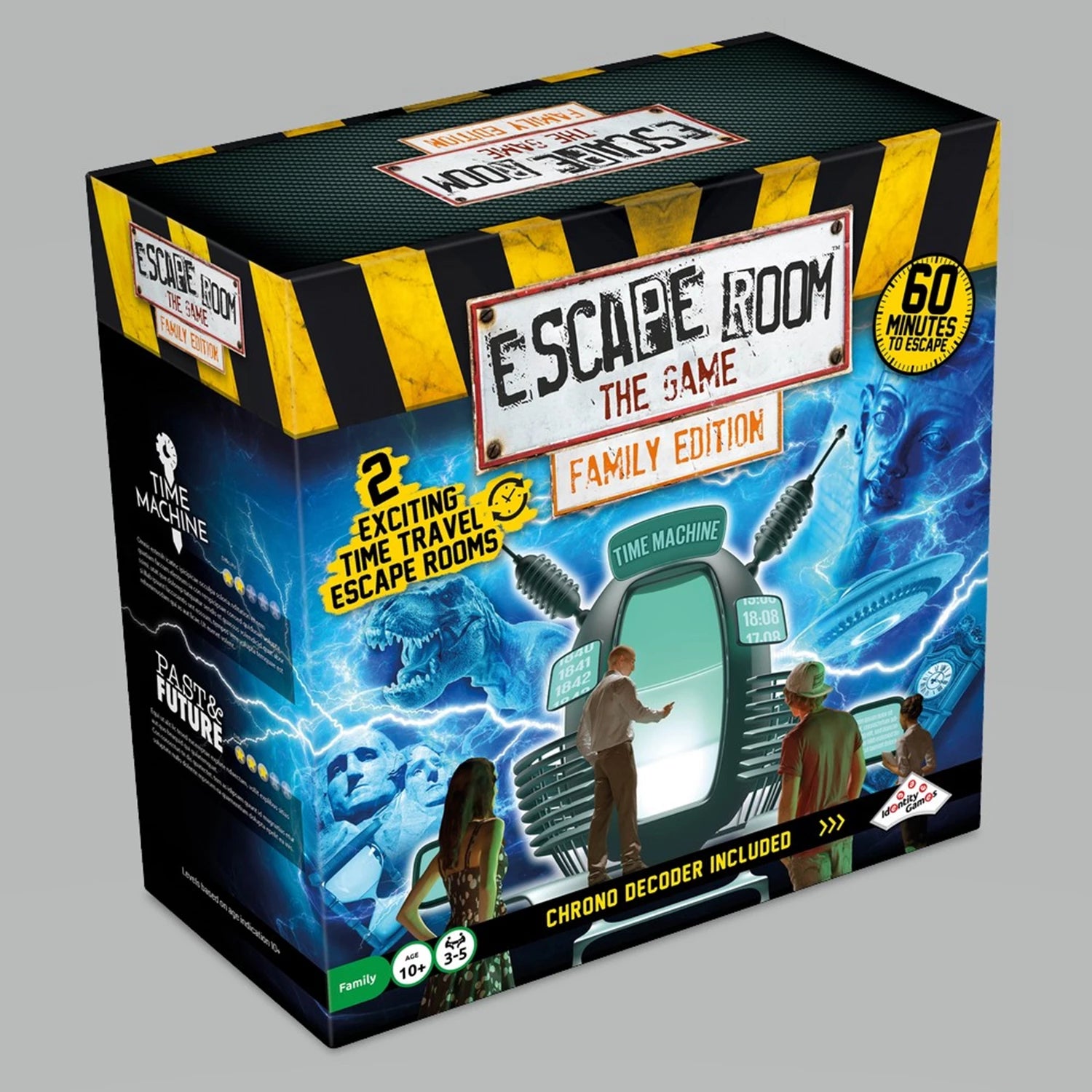 ESCAPE ROOM COFFRET VOYAGE DANS LE TEMPS - EDITION FAMILLE (