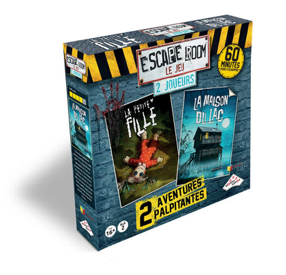 ESCAPE ROOM PACK 2 JOUEURS N°2 HORREUR - 2 JEUX (FR)