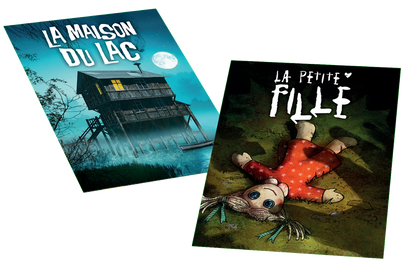 ESCAPE ROOM PACK 2 JOUEURS N°2 HORREUR - 2 JEUX (FR)