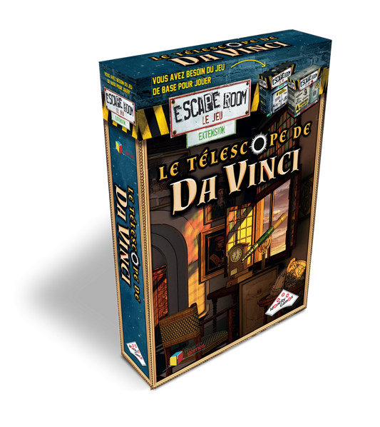 ESCAPE ROOM EXTENSION LE TELESCOPE DE DA VINCI (FR)