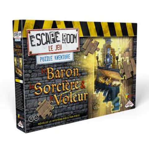 ESCAPE ROOM PUZZLE ESCAPE - LE BARON, LA SORCIERE ET LE VOLE