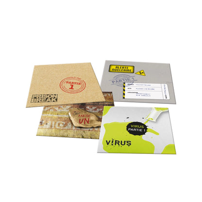 ESCAPE ROOM COFFRET 4 JEUX (FR)