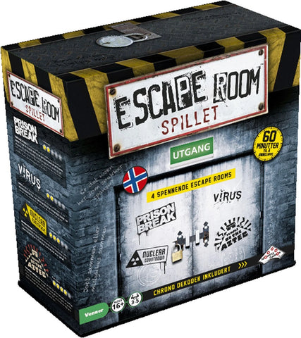 ESCAPE ROOM COFFRET 4 JEUX (FR)
