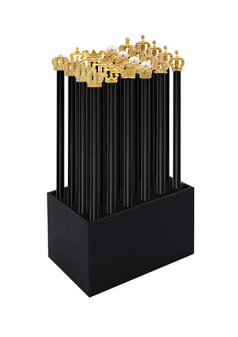 ROOST Bleistift Krone Schwarz 54746 im Display