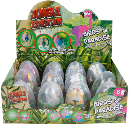 ROOST Jungle Expedition 8.5cm 621524 Paradiesvögel, assortiert