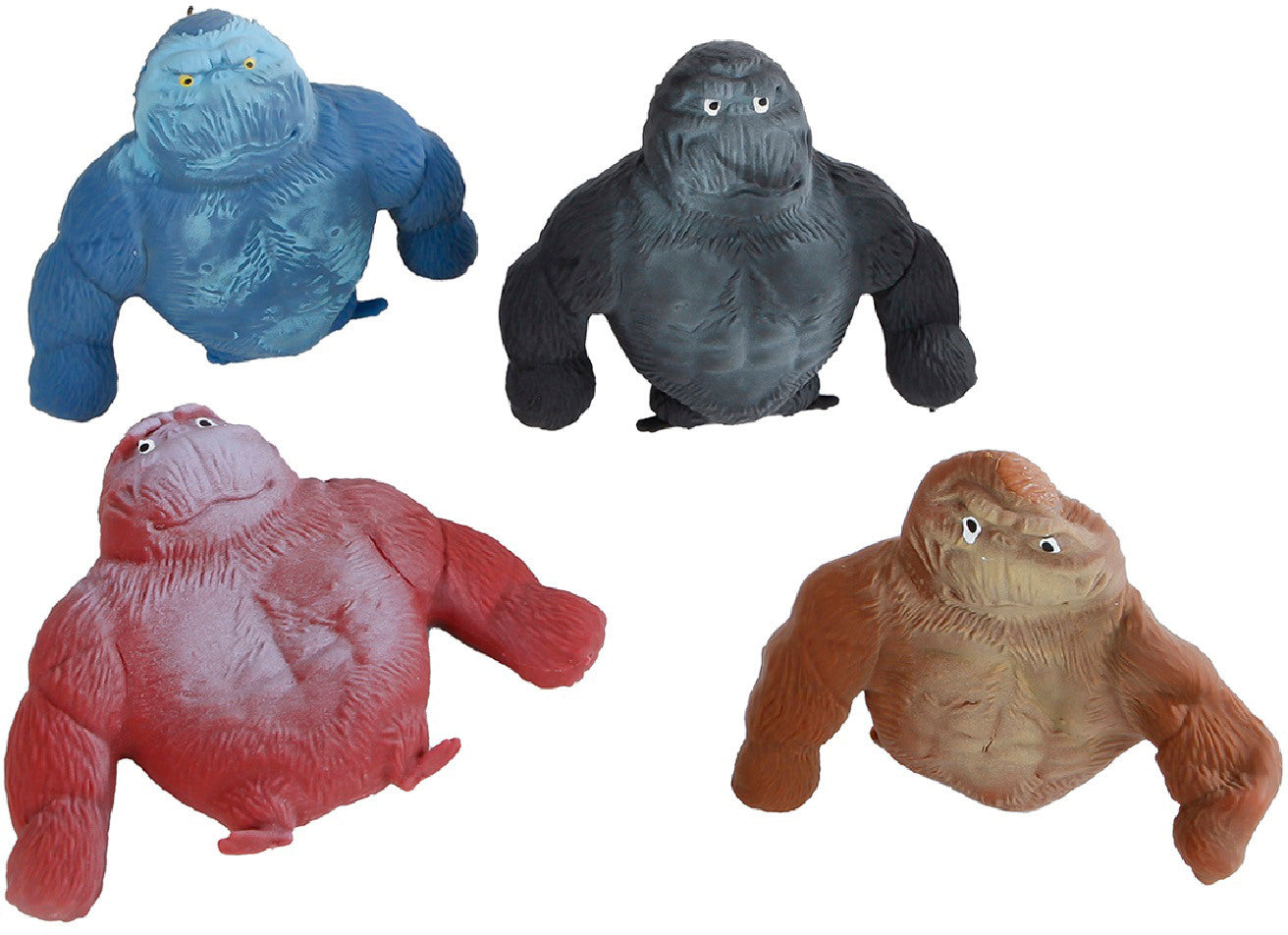 ROOST Jungle Expedition Stretch 621539 Gorilla, assortiert 12cm