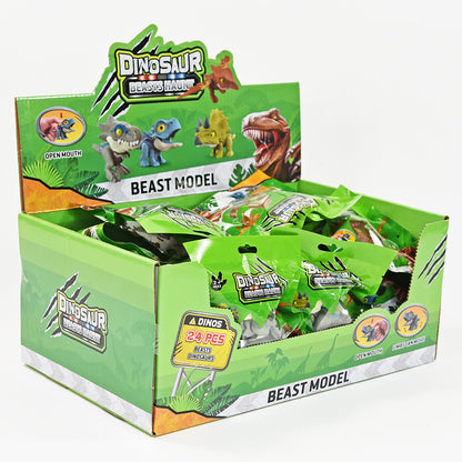 ROOST Fingerschnapper Dino 6x8x2,5cm 90515 8 assortiert