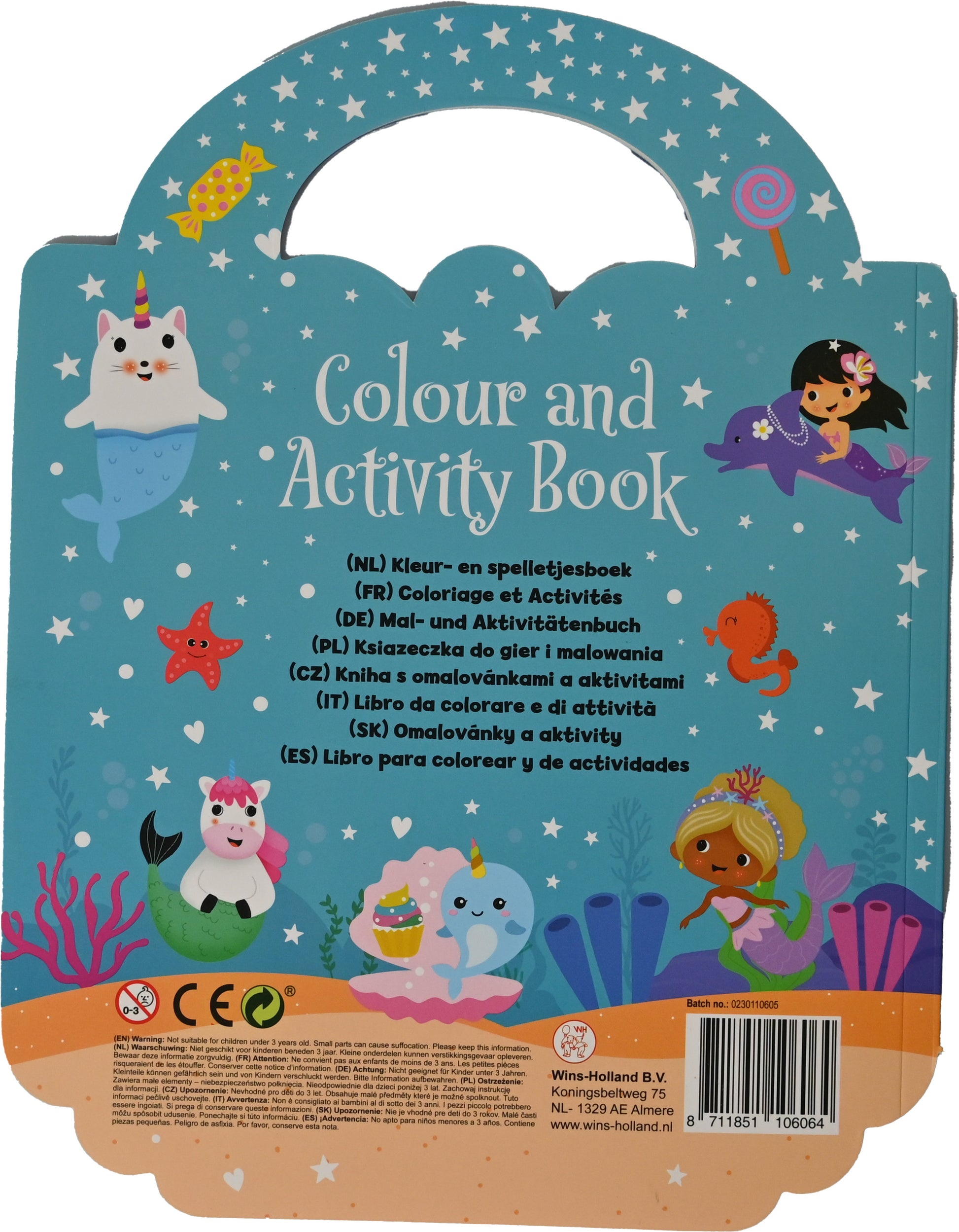 ROOST Activity-Buch mit Griff B1060 21,5x28cm