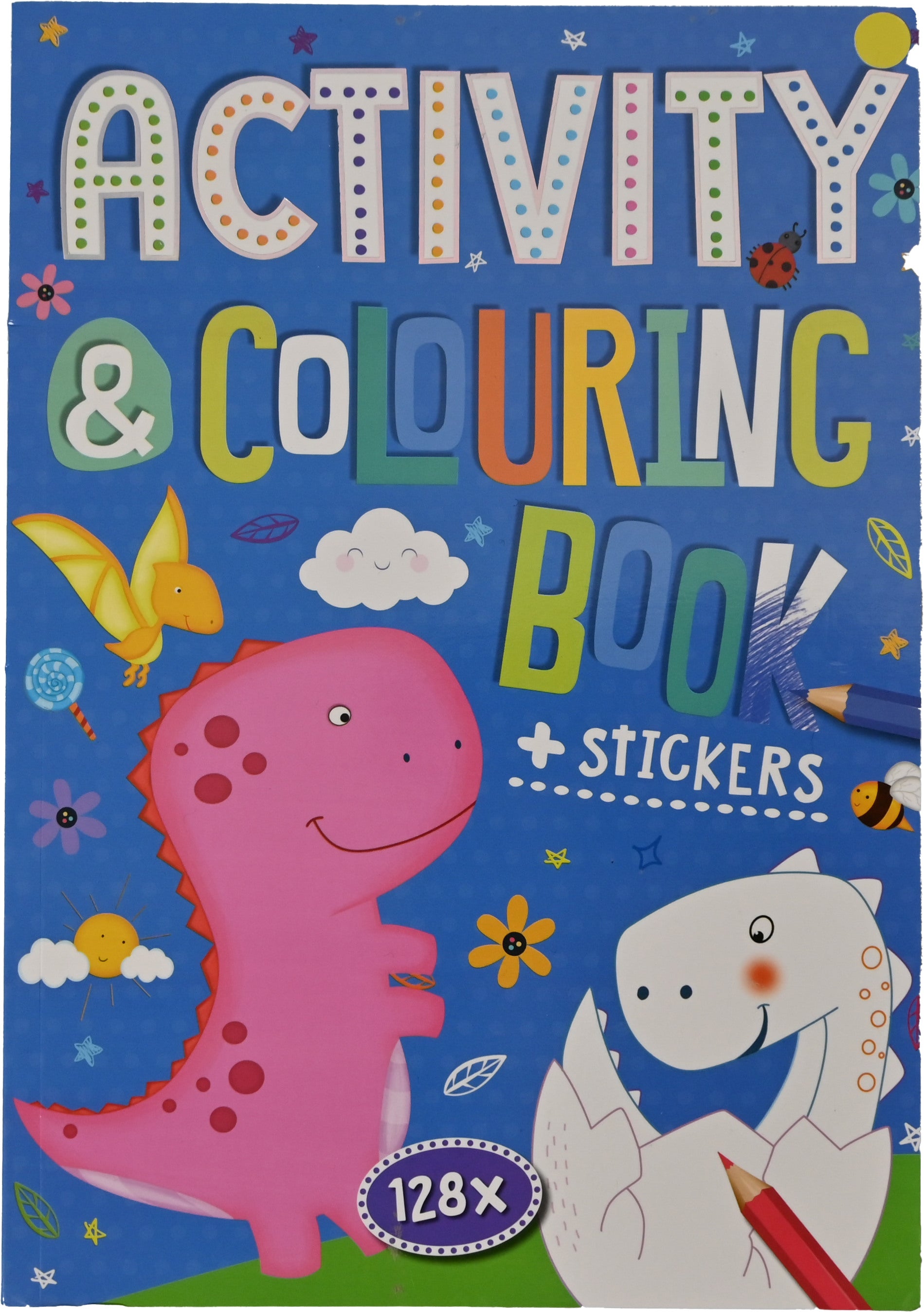 ROOST Activity- und Malbuch B1070 2 Aufkleberbögen